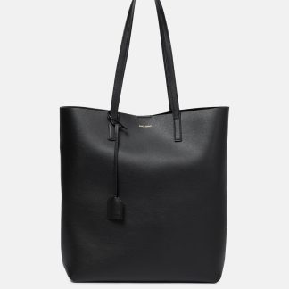 Saint Laurent Borsa tote in pelle Shopping N/S nera